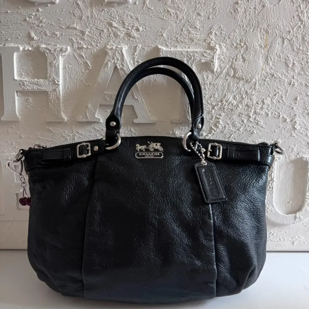 Coach Madison vintage Black Satchel Bag